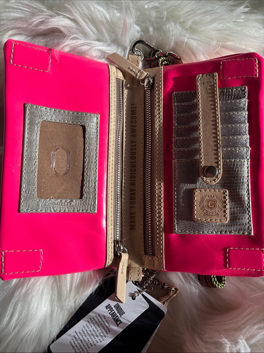Consuela Uptown XO Floral Embroidered Crossbody Bag - Picture 5 of 9